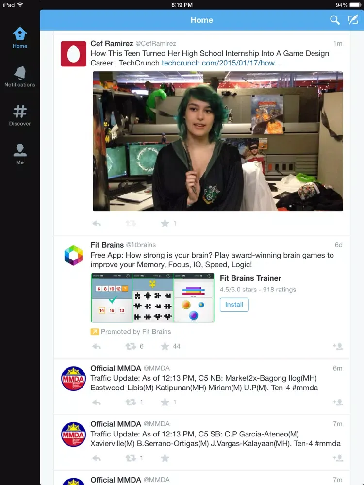 Capturas de tela do Twitshot - Tweet with an image iPad 
