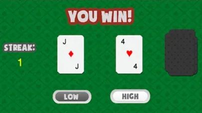 Скриншоты High Low Card