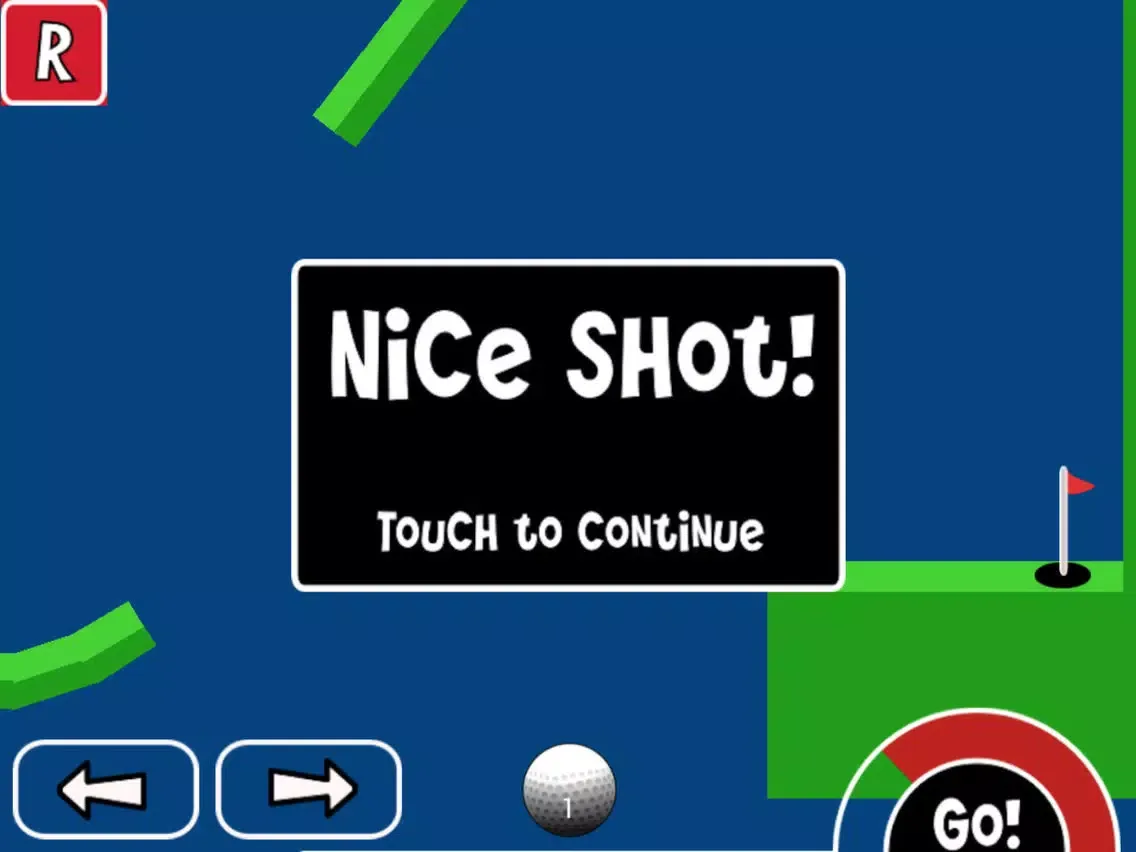 Ảnh chụp màn hình của Hole in One Golf iPad 