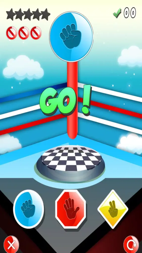 Capturas de tela do R.P.S. Knockout