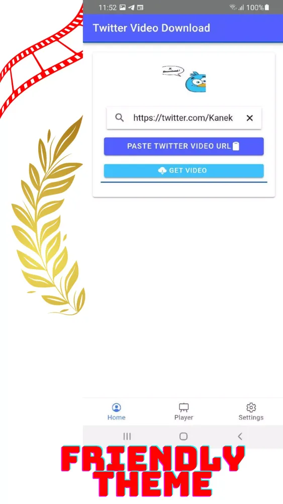 Ảnh chụp màn hình của Video Downloader Twitter X