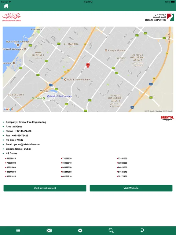 Screenshot di UAE Exports iPad 