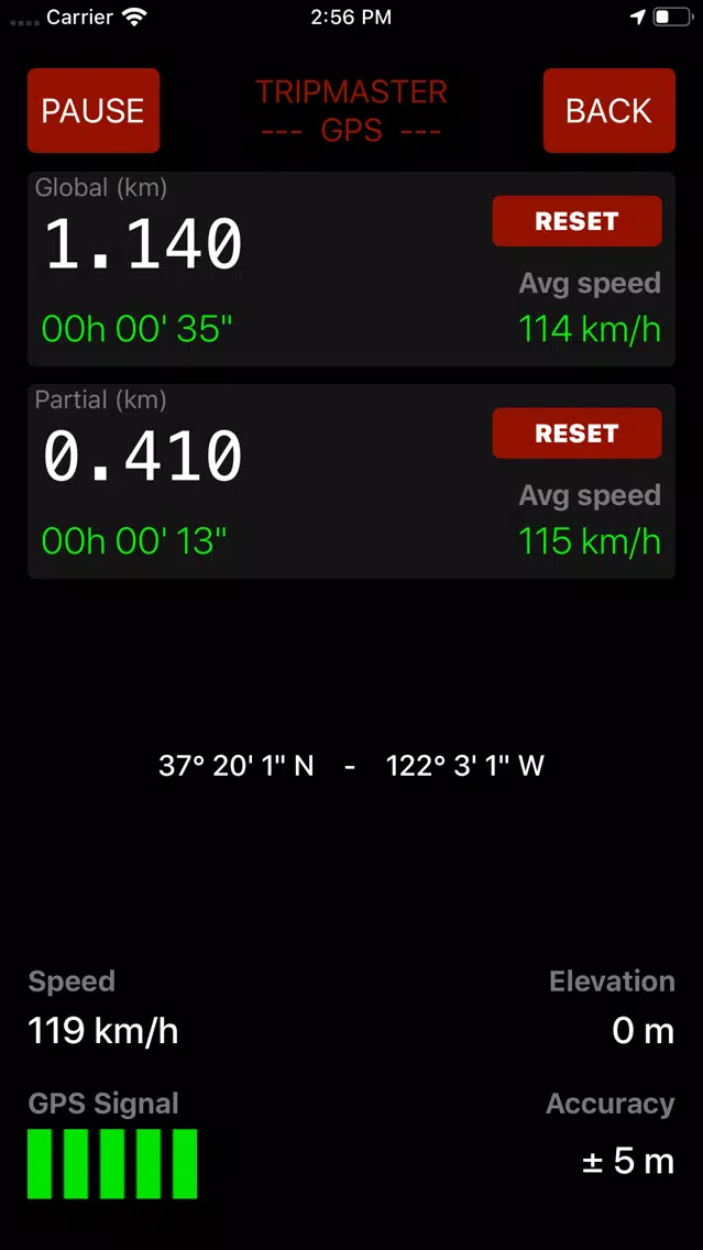 Скриншоты Tripmaster GPS