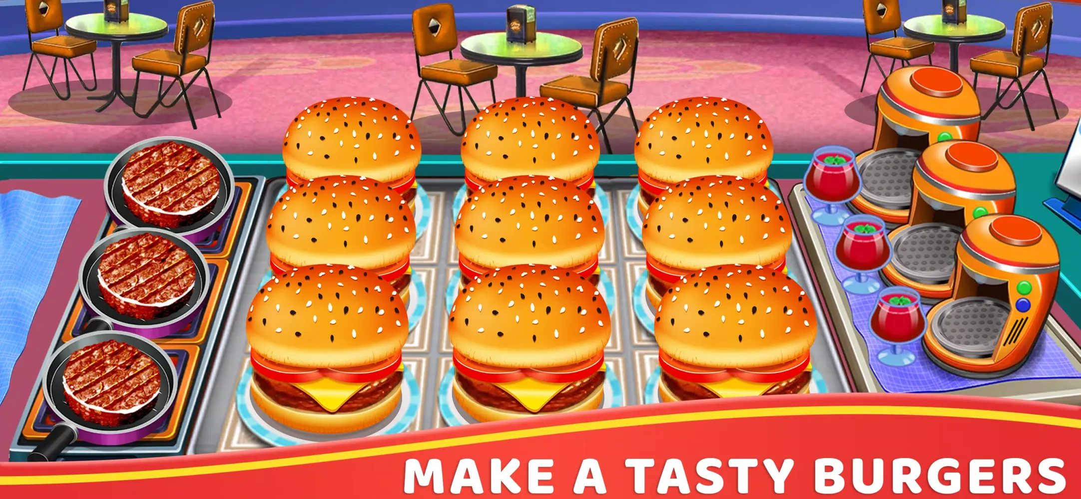 Burger Shop Screenshots