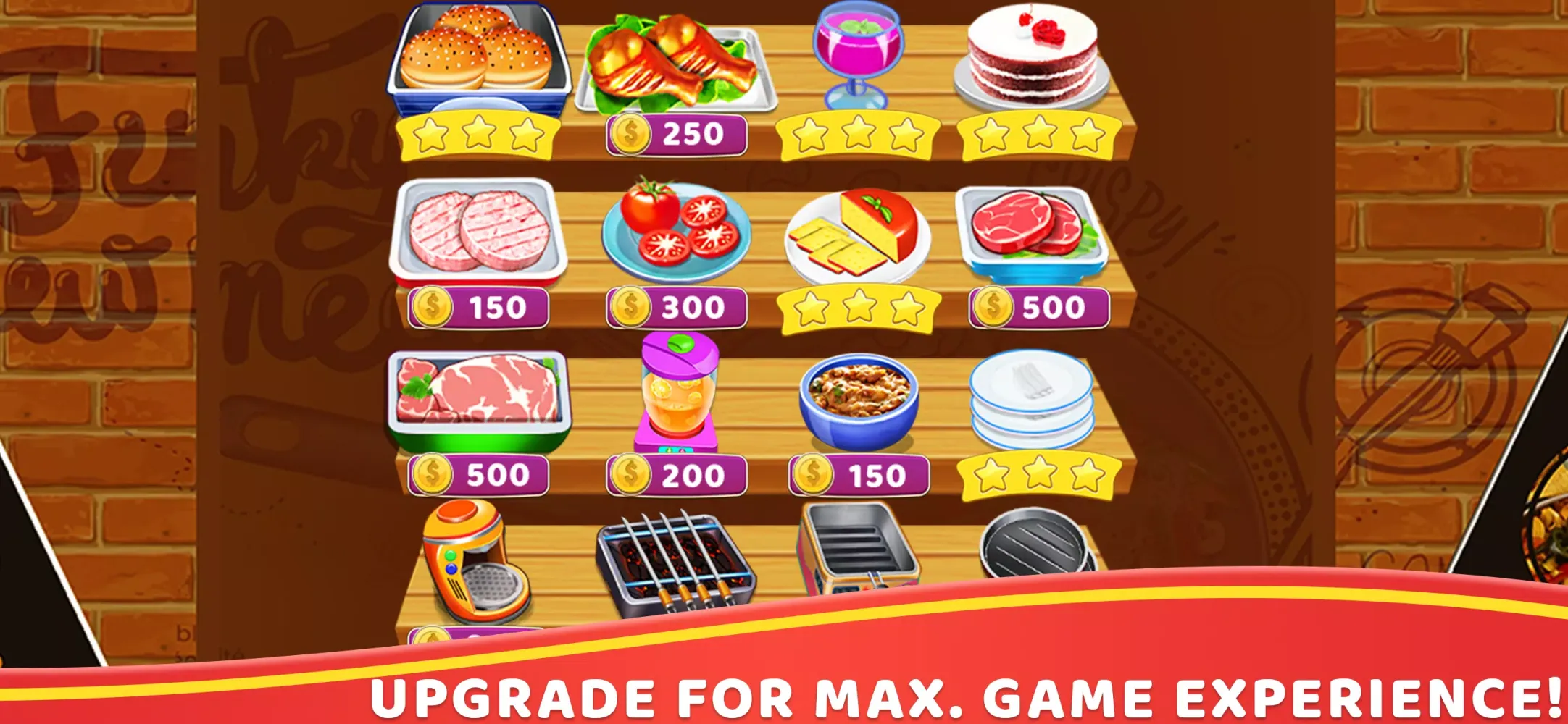 Burger Shop Screenshots