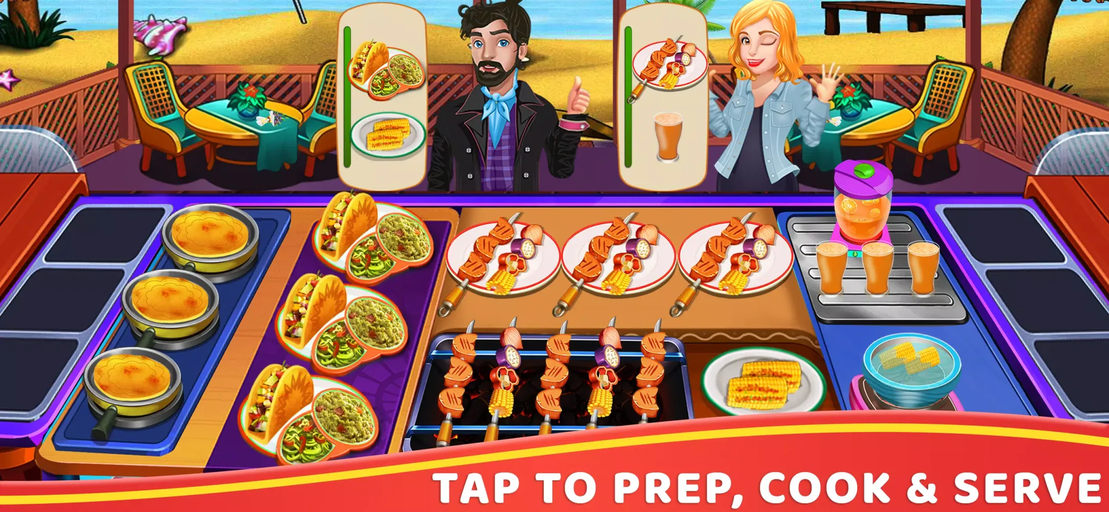 Burger Shop Screenshots