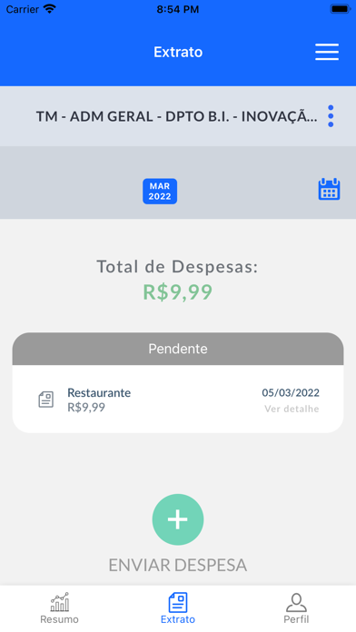 Captures d'écran de My Expense