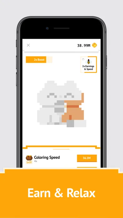 Idle Pixel Art Coloring Book應用截圖