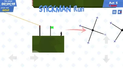 Vex Stickman Run স্ক্রিনশট