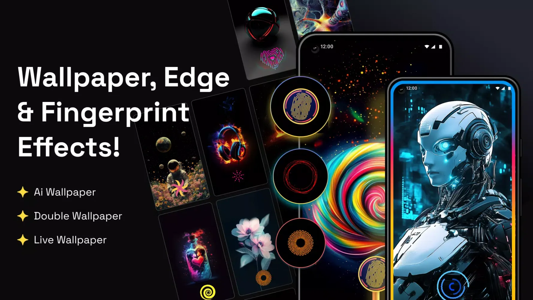 Screenshot di Fingerprint & Edge Animations