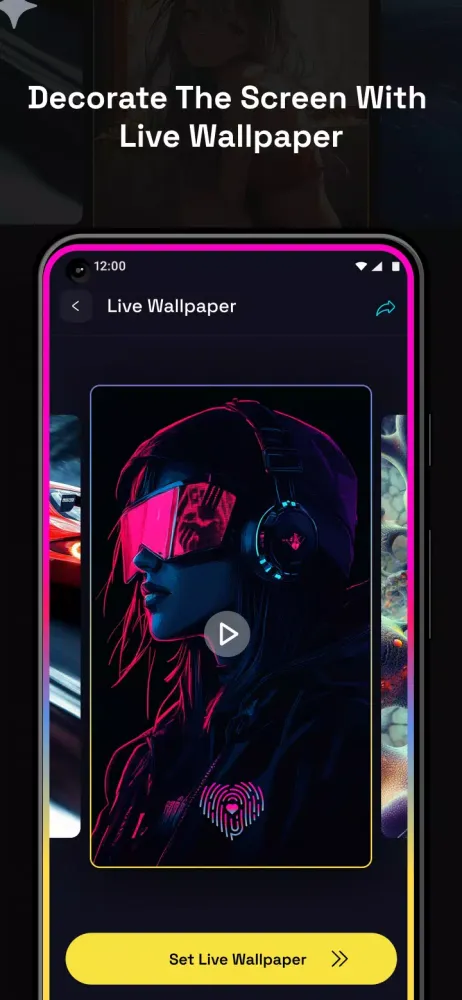 Screenshot di Fingerprint & Edge Animations