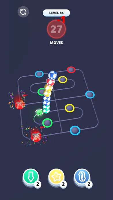 Screenshot di Line Dash - Ball Sort Puzzle