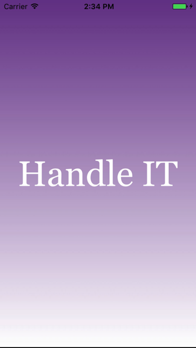 Capturas de tela do Handle IT