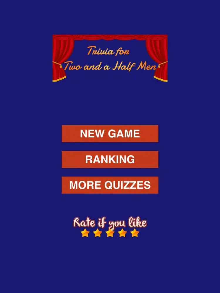 Trivia for Two and a Half Men - Sitcom TV Fan Quiz iPad  স্ক্রিনশট