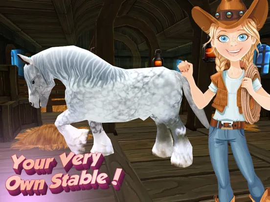 Tangkapan layar Horse Quest Online 3D Simulator - My Multiplayer Pony Adventure iPad 