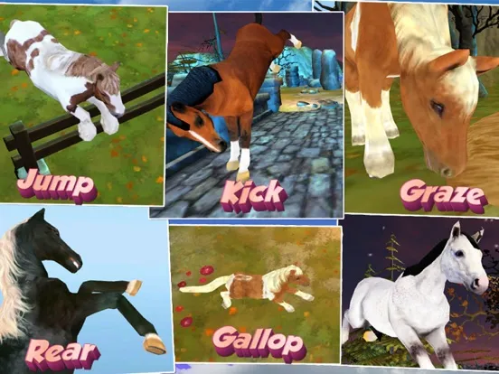 Tangkapan layar Horse Quest Online 3D Simulator - My Multiplayer Pony Adventure iPad 
