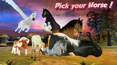 Tangkapan layar Horse Quest Online 3D Simulator - My Multiplayer Pony Adventure