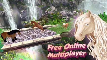 Tangkapan layar Horse Quest Online 3D Simulator - My Multiplayer Pony Adventure