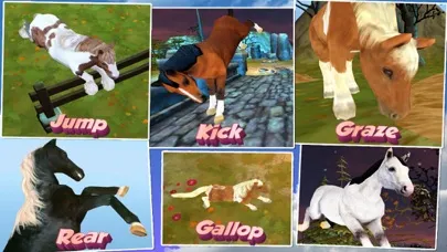 Tangkapan layar Horse Quest Online 3D Simulator - My Multiplayer Pony Adventure