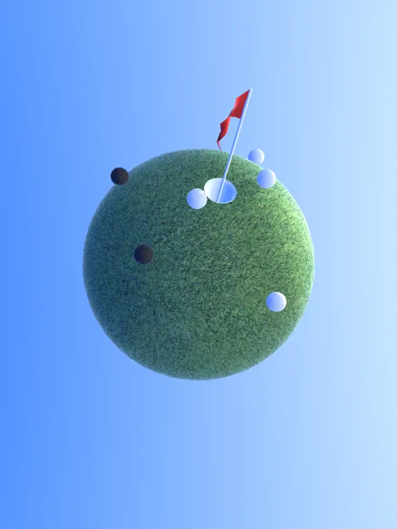 Tangkapan layar GolfS iPad 