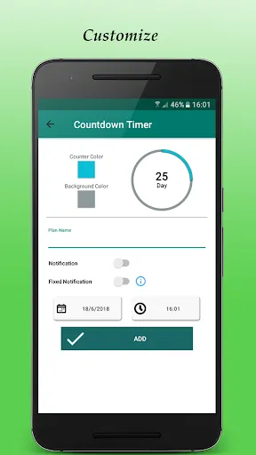Countdown Days App - Widget应用截图