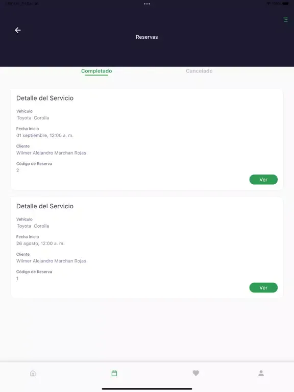 Zrzuty ekranu 2Cars - Propietario iPad 