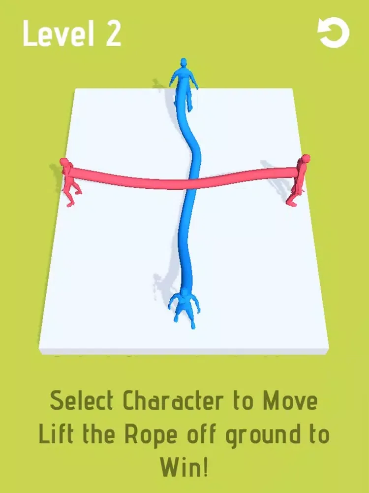 Lift Rope: Make Knots iPad  Screenshots
