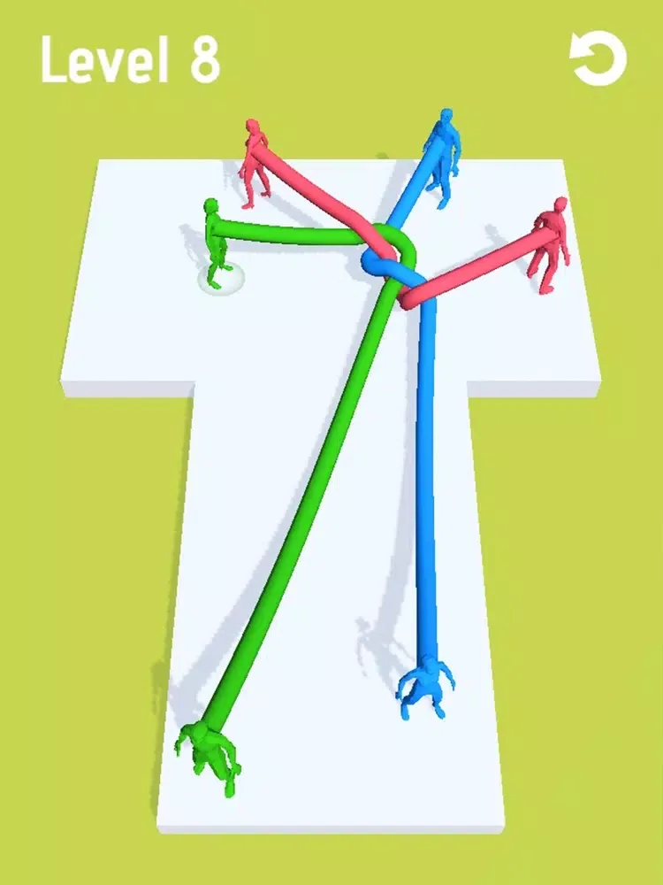 Lift Rope: Make Knots iPad  Screenshots