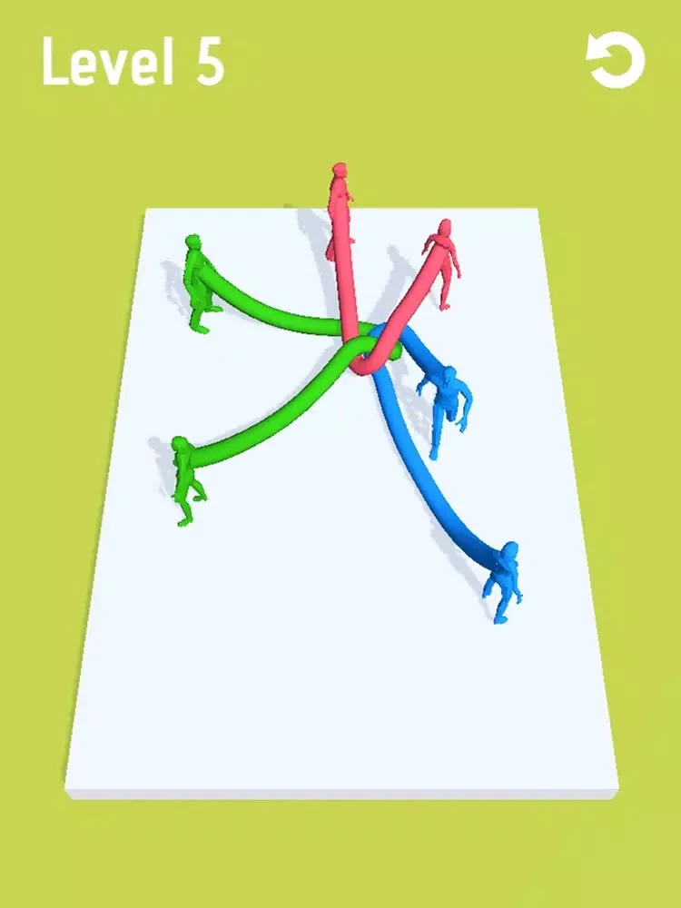 Lift Rope: Make Knots iPad  Screenshots