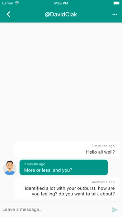 Ảnh chụp màn hình của Virtual Friend Shoulder: Vent