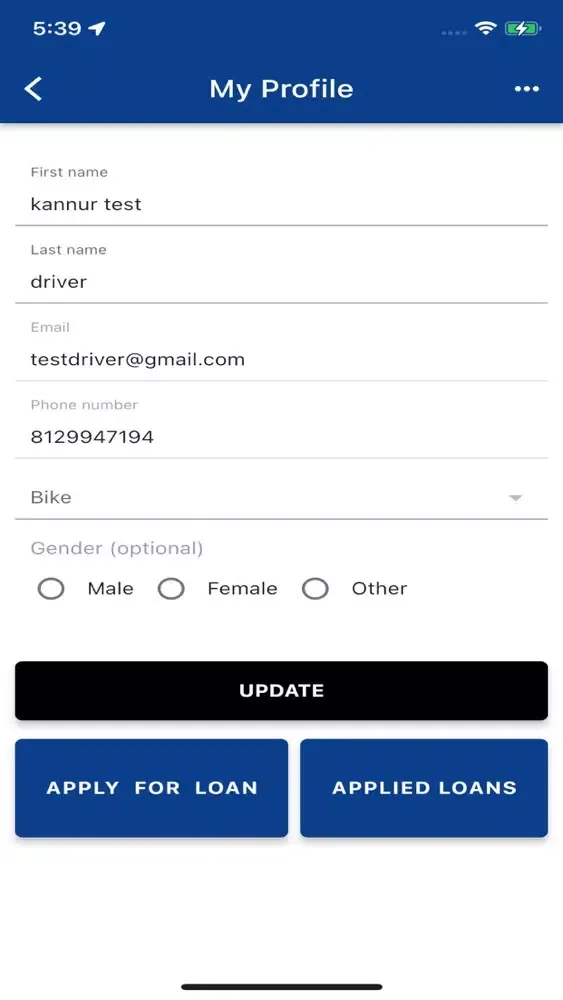 2C CART DELIVERY APPLICATION سکرین شاٹس
