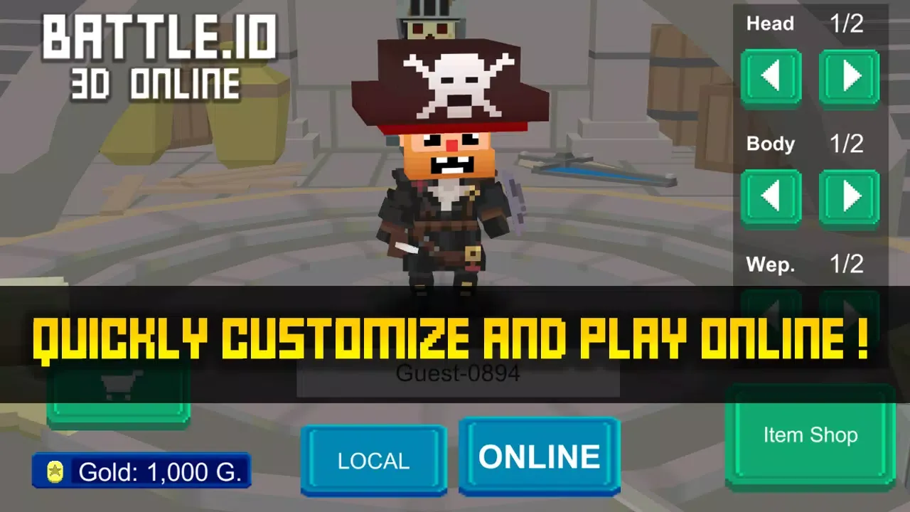 battle.io 3D Online स्क्रीनशॉट