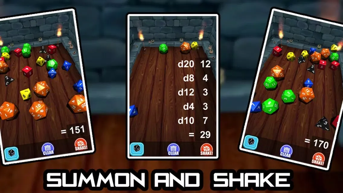 3D Tabletop Dice 스크린샷