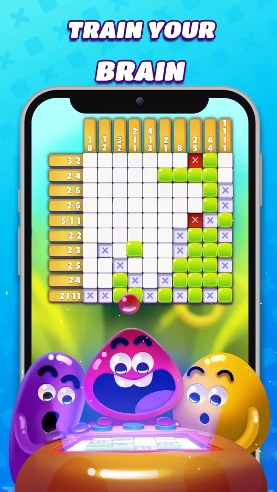 Capturas de pantalla de Nonogram Crossing Logic Puzzle