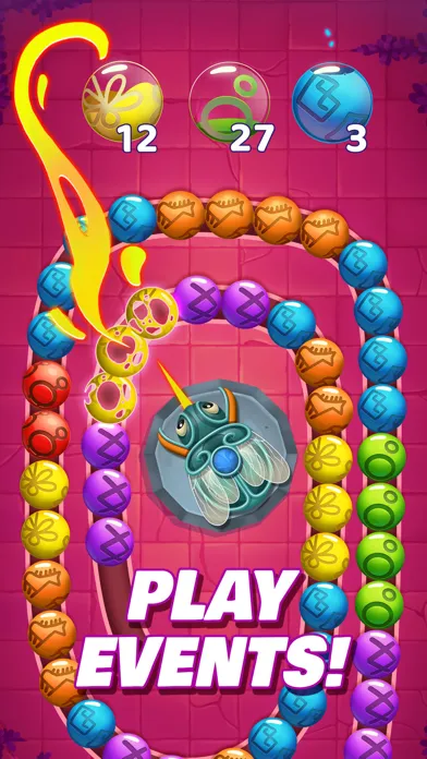 Capturas de tela do Viola’s Quest: Marble Blast