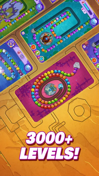 Capturas de tela do Viola’s Quest: Marble Blast