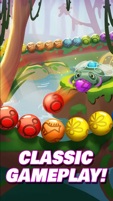 Capturas de tela do Viola’s Quest: Marble Blast