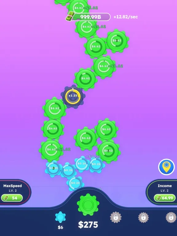 Screenshot di Cogs Clicker iPad 