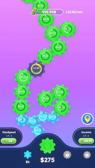 Screenshot di Cogs Clicker