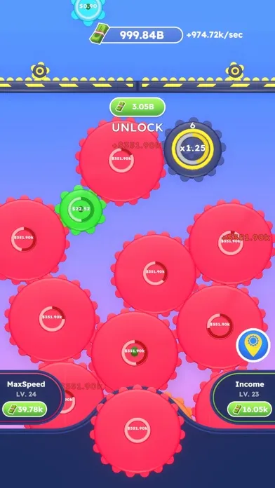 Screenshot di Cogs Clicker
