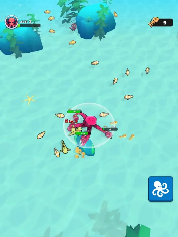 Ảnh chụp màn hình của Octopus Feast iPad