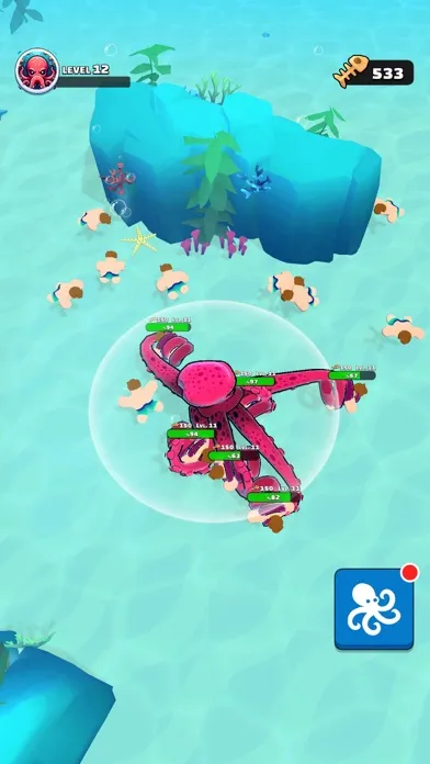 Ảnh chụp màn hình của Octopus Feast