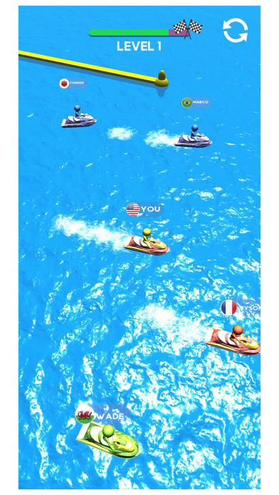 Tangkapan skrin Splash Race 3D!