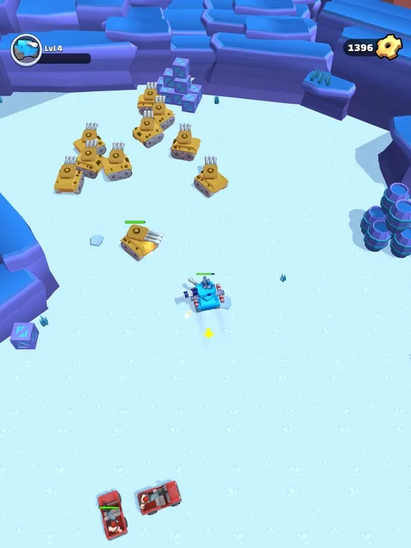 Zrzuty ekranu Tank Invasion iPad 
