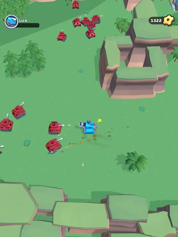 Zrzuty ekranu Tank Invasion iPad 