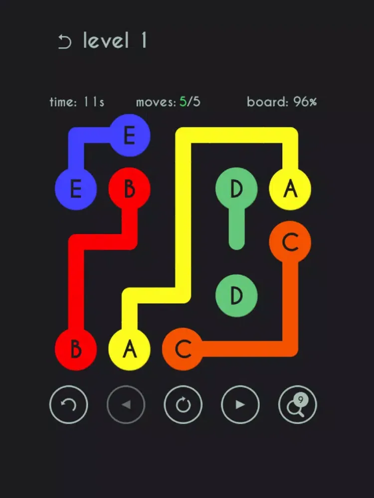 Two Dotz - One Line Connect iPad  Screenshots