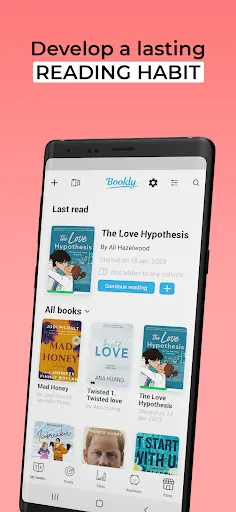 Bookly: Book & Reading Tracker Screenshots