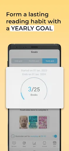Bookly: Book & Reading Tracker Screenshots
