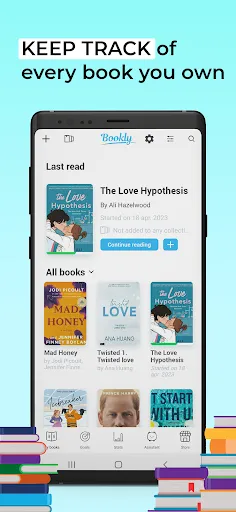 Bookly: Book & Reading Tracker Screenshots