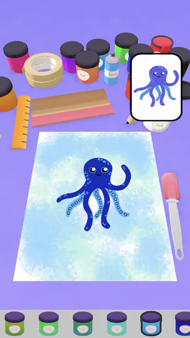 Capturas de tela do Silk Screen Coloring